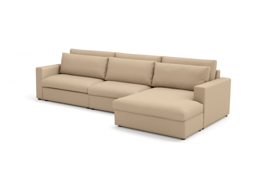 Model Portofino - Portofino sofa 1,5 osobowa + sofa 1,5 osobowa + longchair prawy